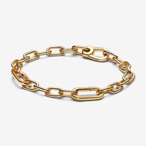 Rose gold plated Pandora ME Link Bracelets | NRPZJE-695