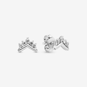 Rose gold plated Pandora Tiara Wishbone Heart & Promise Rings | AMKZUT-295