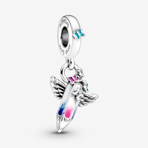 Sterling silver Pandora Dreams Of The Future Crayon Dangle Charms | GTBPED-301