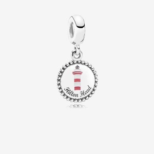 Sterling silver Pandora Hilton Head Dangle Charms | FCNRTW-429