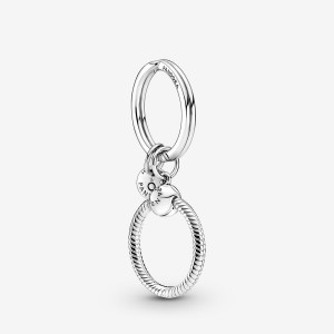 Sterling silver Pandora Moments Key Charm Holders | WJPMIX-520