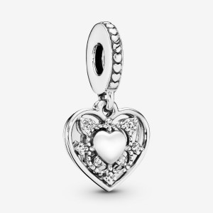 Sterling silver Pandora My Wife Always Dangle Charms | JMCDPH-981