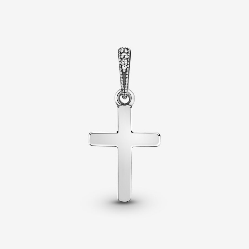 Gold Pandora Sparkling Cross Pendants | IHYDME-538