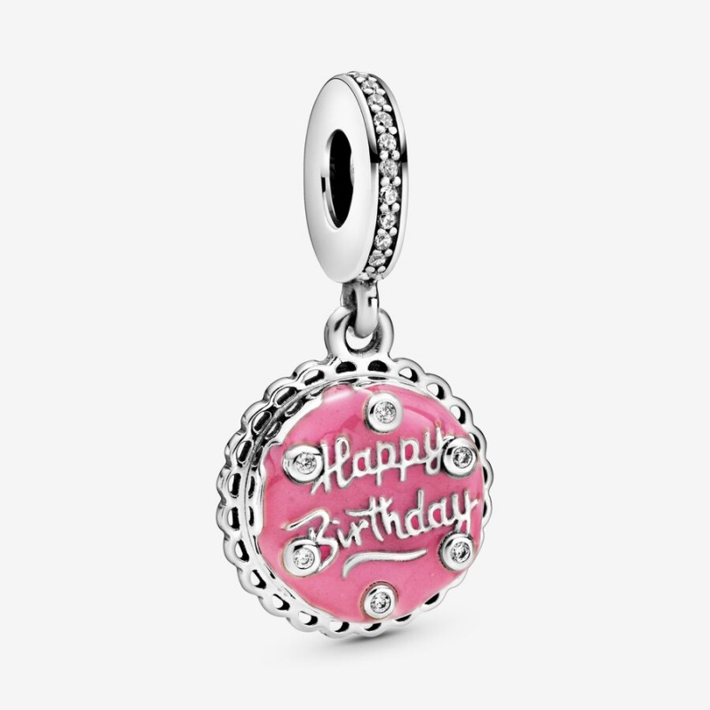 Multicolor Pandora Happy Birthday To You Charm Holders | SJLHDM-637