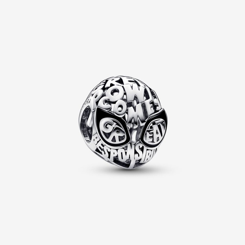 Multicolor Pandora Marvel Spider Man Charms | AGCOBF-210