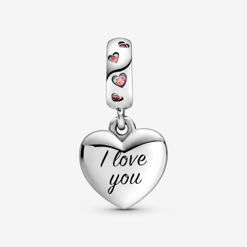 Multicolor Pandora Script Mom Charm Holders | LKZTSR-736