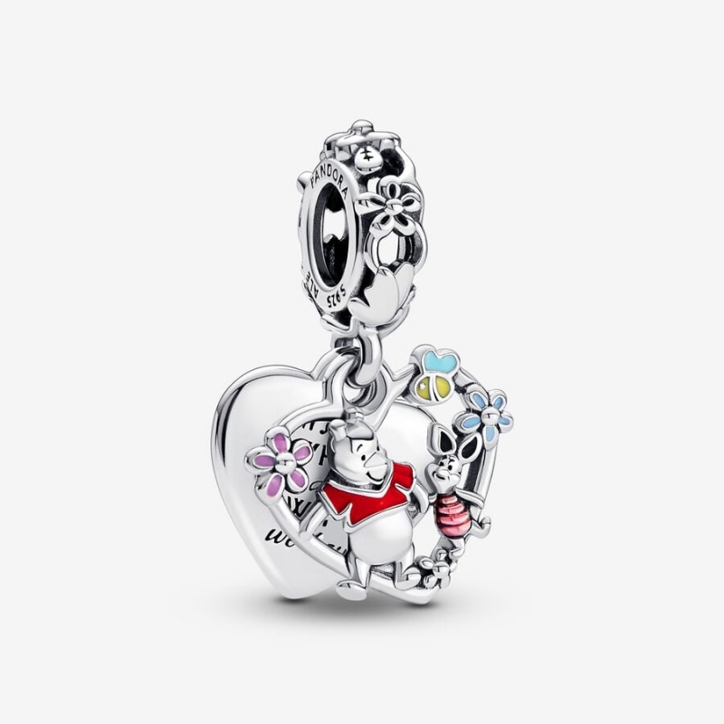 Multicolor Pandora Winnie the Pooh Charm Holders | QSNXED-219