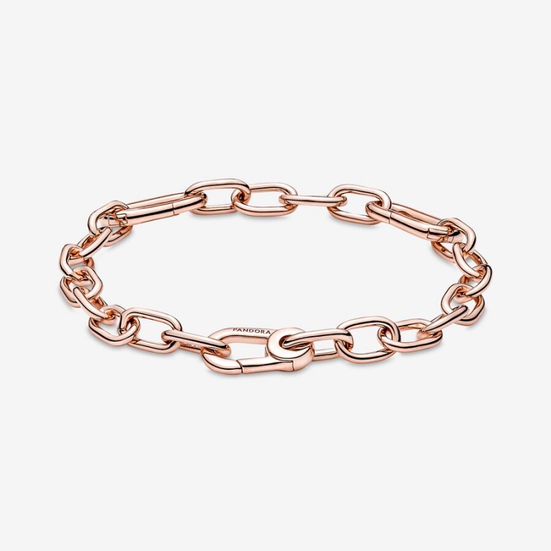 Rose gold plated Pandora ME Link Bracelets | GMTDSA-305