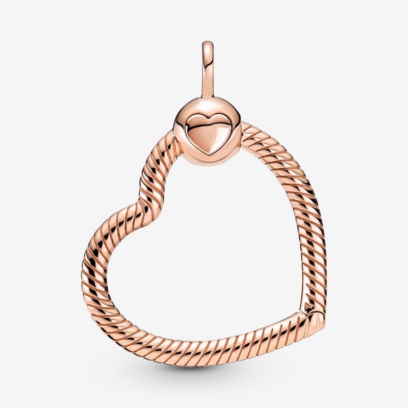 Rose gold plated Pandora Moments Charm Pendants | RBTAKQ-806