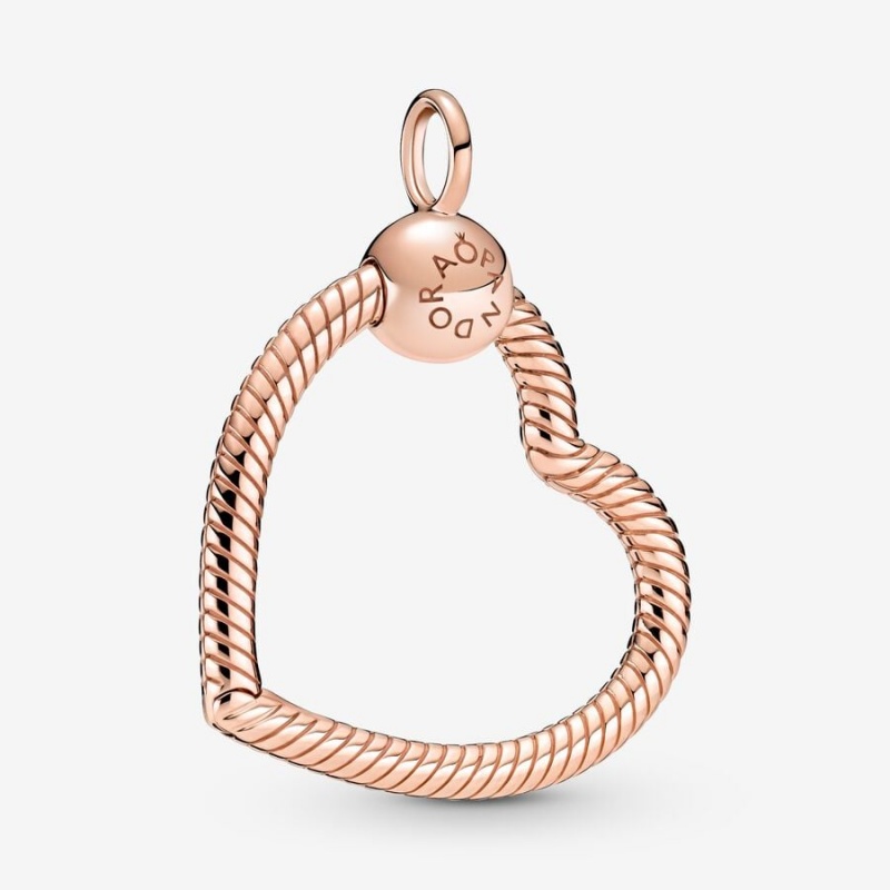 Rose gold plated Pandora Moments Charm Pendants | RBTAKQ-806