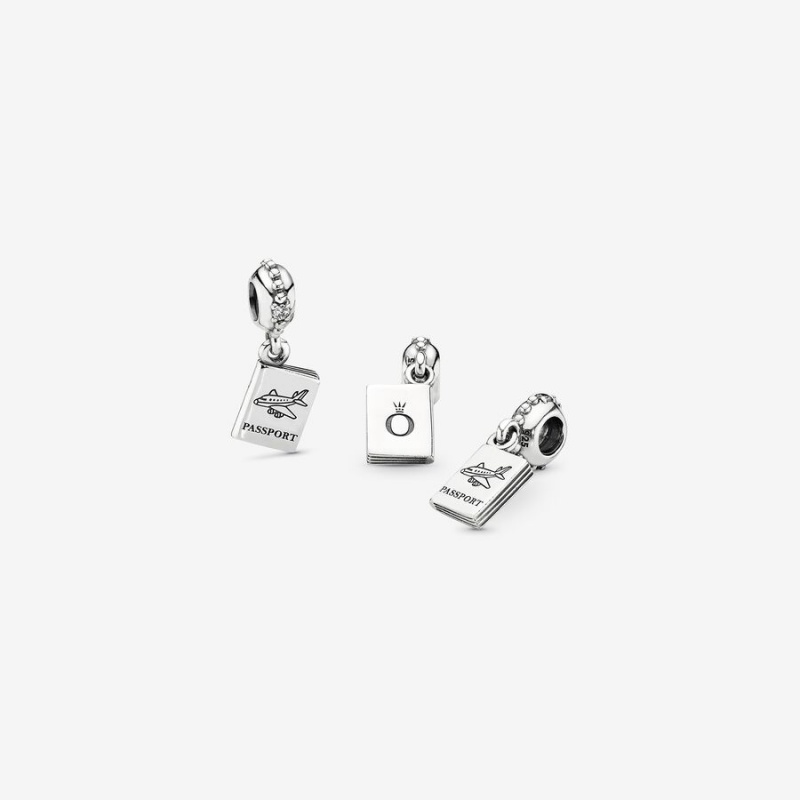 Sterling silver Pandora Adventure Awaits with Clear CZ Dangle Charms | OREDTY-798