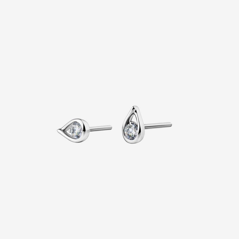 Sterling silver Pandora Brilliance 0.20 ct tw Earrings | IZNHDG-305