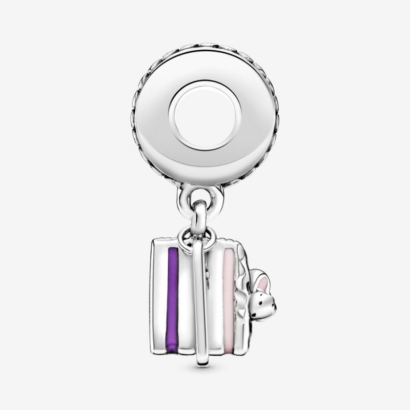 Sterling silver Pandora Celebration Cake Dangle Charms | MVJCGZ-725