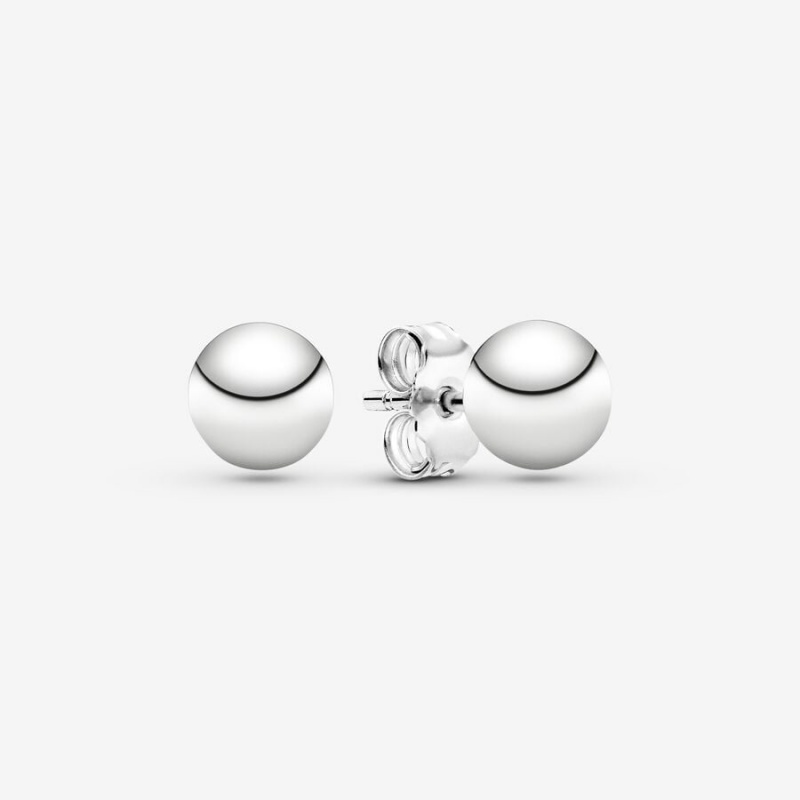 Sterling silver Pandora Classic Bead Stud Earrings | STCHLO-379