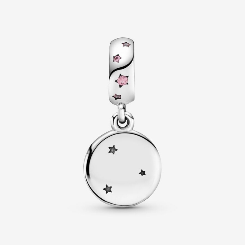 Sterling silver Pandora Forever Sisters Dangle Charms | ANDSQE-107