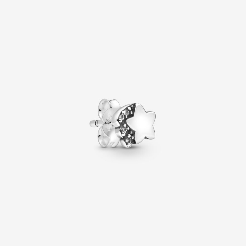 Sterling silver Pandora ME Shooting Star Single Stud Earrings | UTGHYL-196