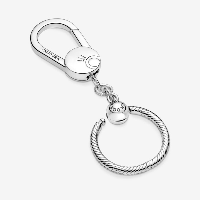 Sterling silver Pandora Moments Small Bag Holder Charm Holders | YIZLHC-723