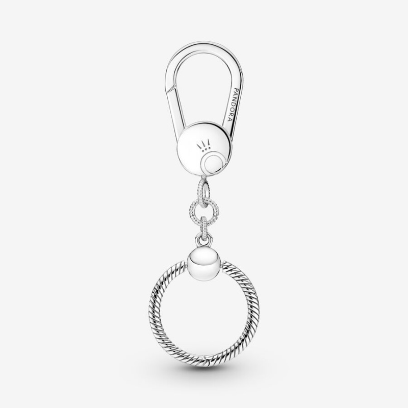 Sterling silver Pandora Moments Small Bag Holder Charm Holders | YIZLHC-723