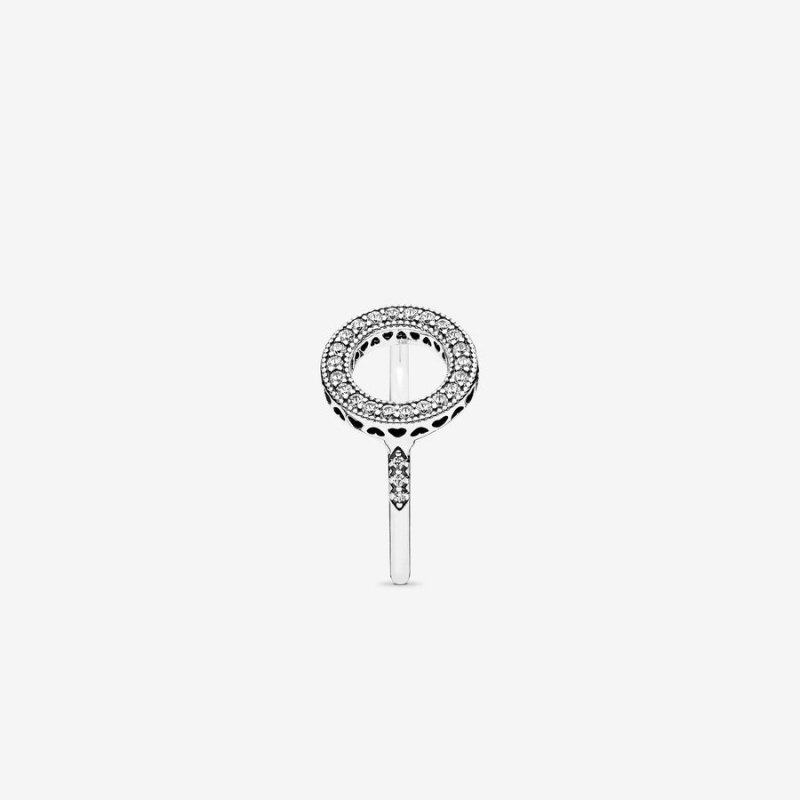 Sterling silver Pandora Sparkling Stud Earrings | WYHGBS-357