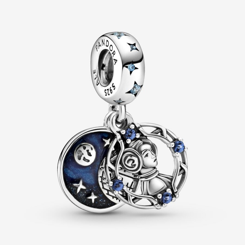 Sterling silver Pandora Star Wars Princess Leia Double Dangle Charms | SDZWPB-120