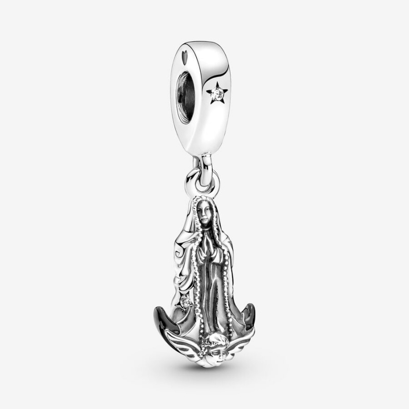 Sterling silver Pandora Virgin of Guadalupe Motif Charms | KZIXNY-475