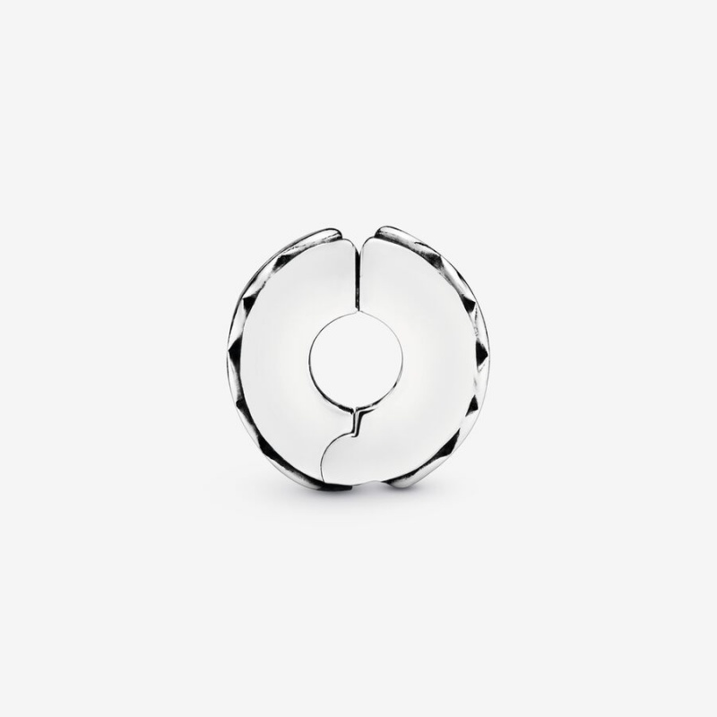 Sterling silver Pandora of Hearts Clip Clips | BLSNGX-458