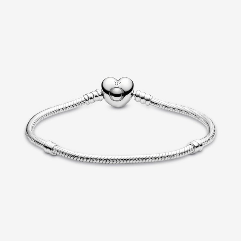 Two-tone Pandora with Clasp Charm Bracelets | HAYMWU-206